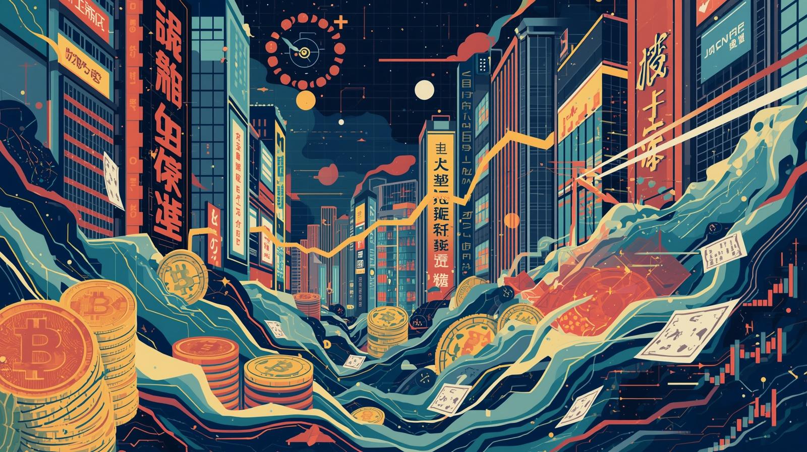 Trading screens illustration